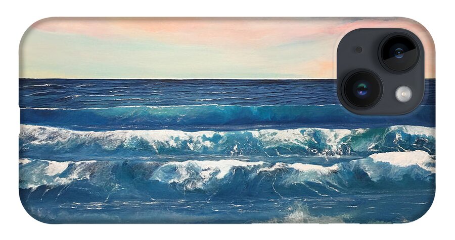 Even If iPhone 14 Case featuring the painting Even If by Linda Bailey