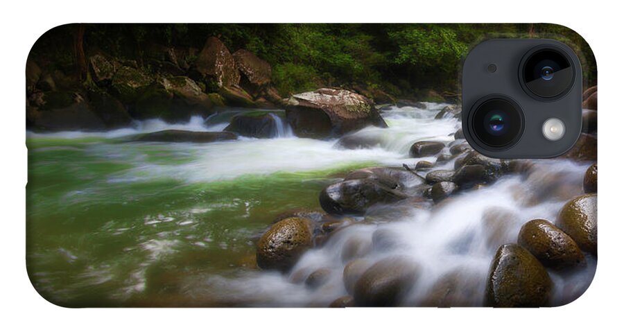Rainforest iPhone Case featuring the photograph Evening On The Sarapiqui River by Owen Weber