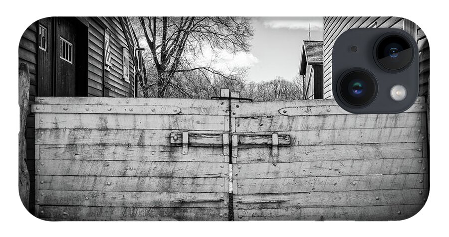 Farm iPhone 14 Case featuring the photograph Farm Gate by Steve Stanger