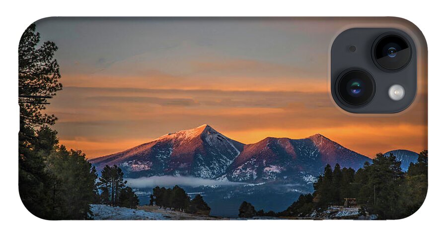 Arizona iPhone 14 Case featuring the photograph Flagstaff Sunset by Will Wagner