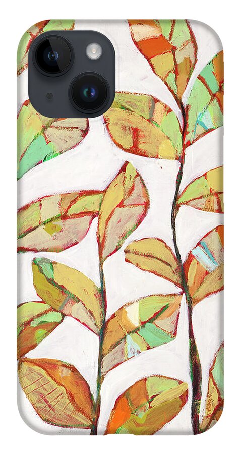 Foliage 1 iPhone 14 Case featuring the digital art Foliage 1 by Staci Marie Swider