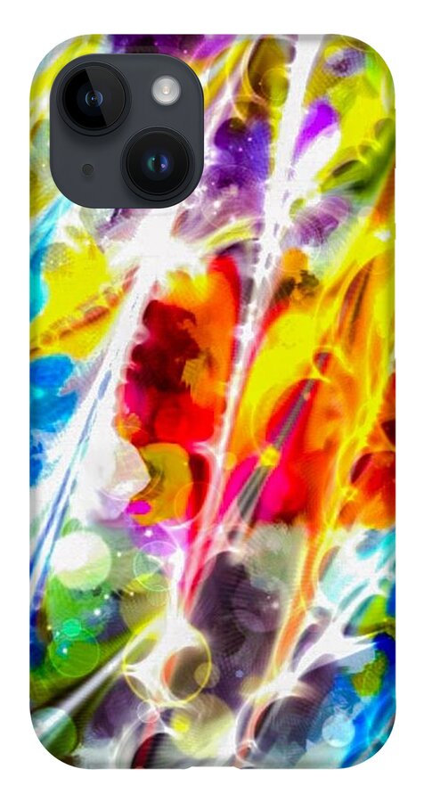 Wall Art iPhone Case featuring the digital art Forever Love by Callie E Austin