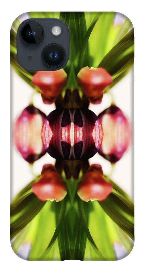Bud iPhone 14 Case featuring the photograph Fritillaria Flower by Silvia Otte