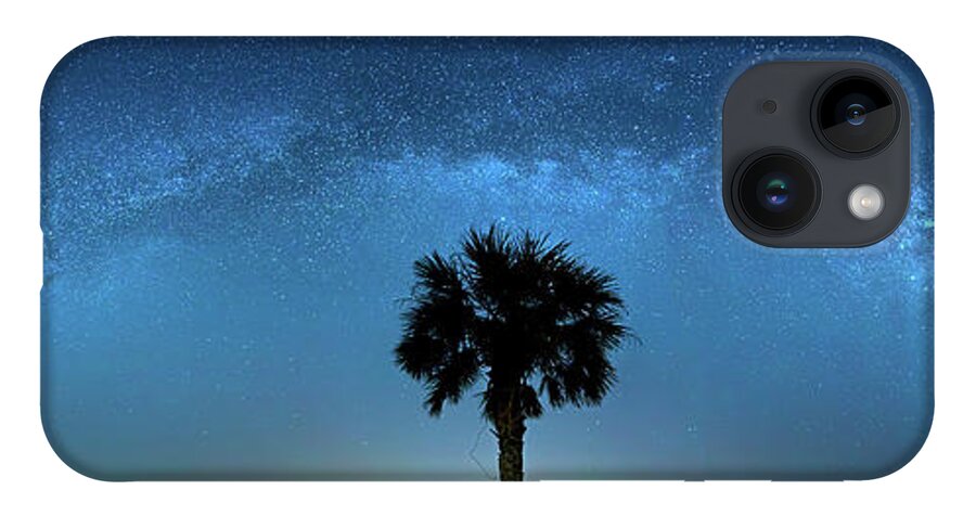 Milky Way iPhone 14 Case featuring the photograph Galactic Ocean by Mark Andrew Thomas