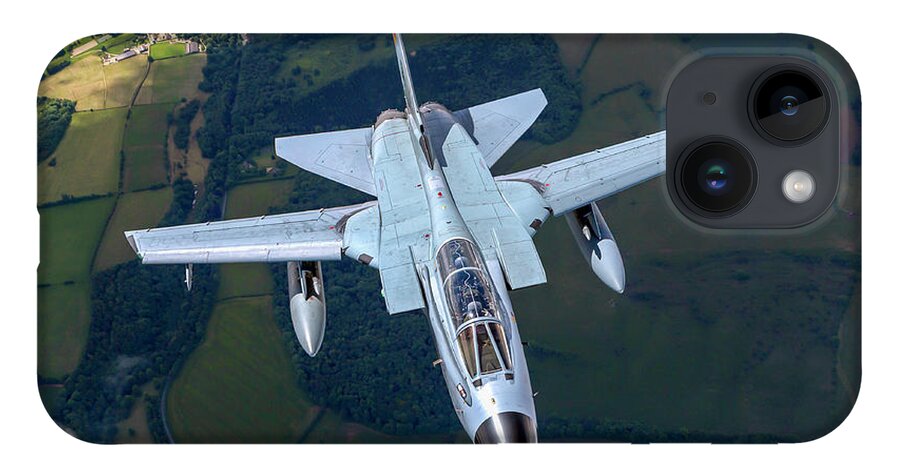 German iPhone 14 Case featuring the photograph German Air Force, Panavia Tornado b8 by Nir Ben-Yosef