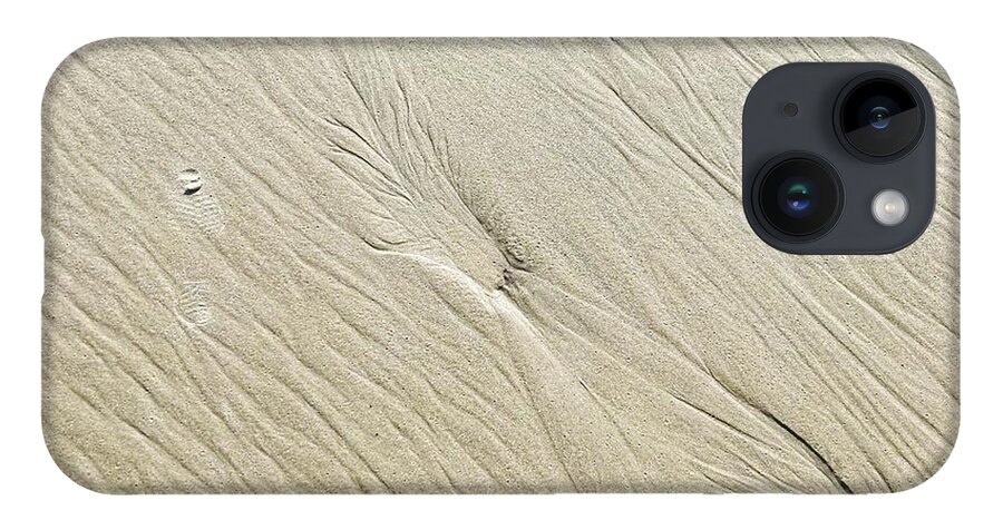 Sand iPhone 14 Case featuring the photograph Go with the Flow by Portia Olaughlin