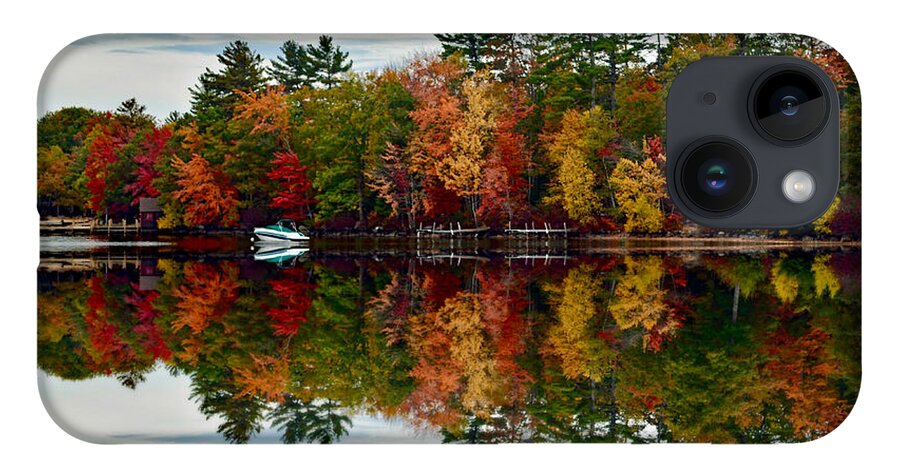 Autumn iPhone 14 Case featuring the photograph Grand Finale by Carolyn Mickulas