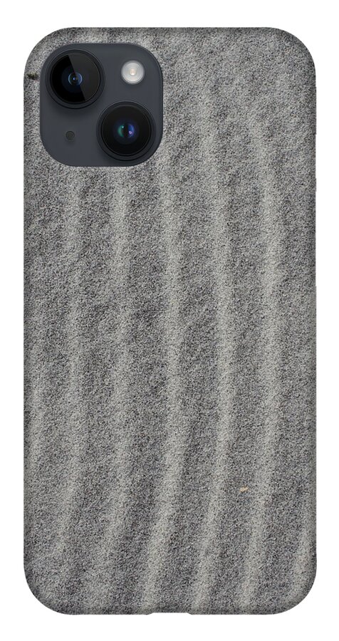 Gray Sandds iPhone 14 Case featuring the photograph Gray Sands by Dylan Punke