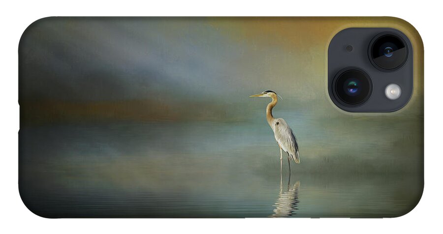 Great Blue Heron iPhone 14 Case featuring the photograph Great Blue Heron by Randall Allen