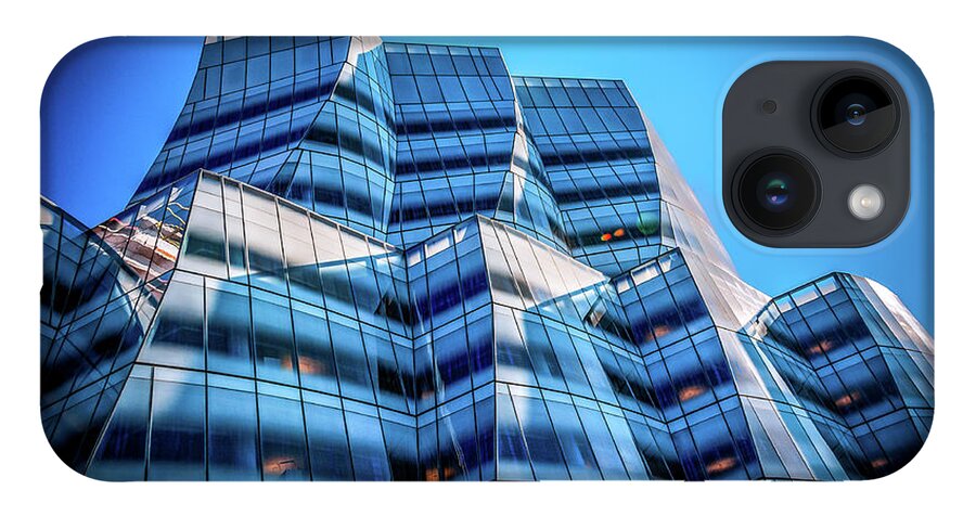 Building iPhone Case featuring the photograph IAC Frank Gehry Building by Louis Dallara