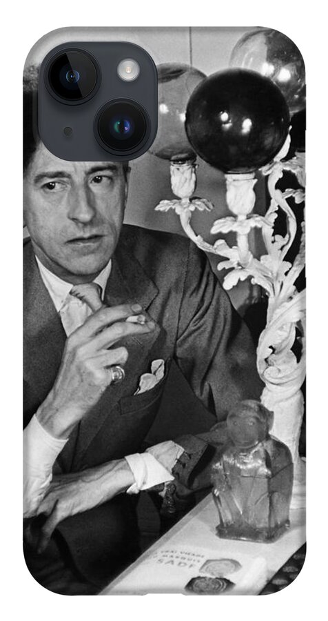 Artist iPhone 14 Case featuring the photograph Jean Cocteau by Gisele Freund