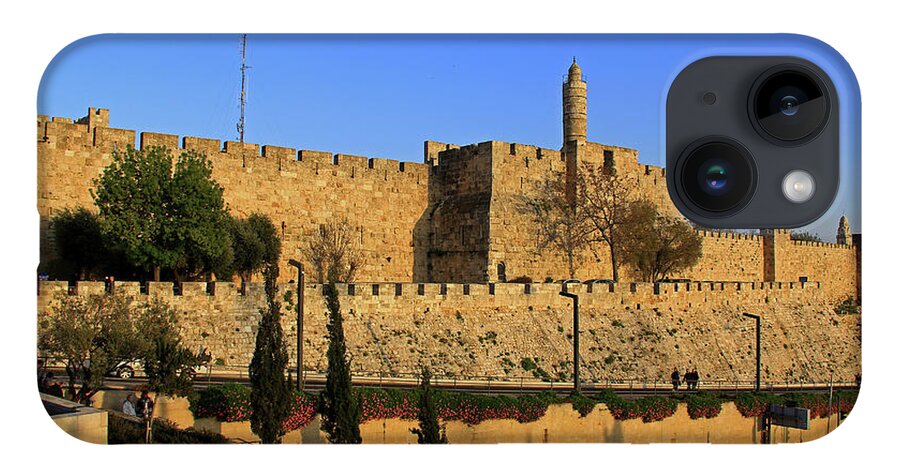 Jerusalem iPhone 14 Case featuring the photograph Jerusalem, Israel - Old City, Jaffa Gate by Richard Krebs