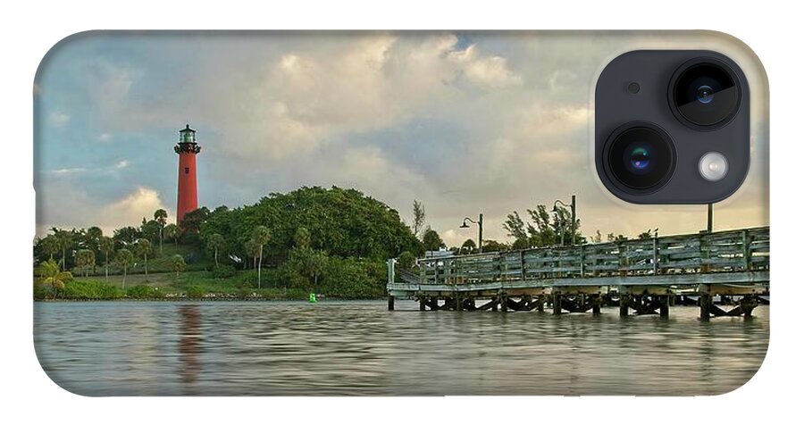 Lighthouse iPhone Case featuring the photograph Jupiter Lighthouse by Steve DaPonte