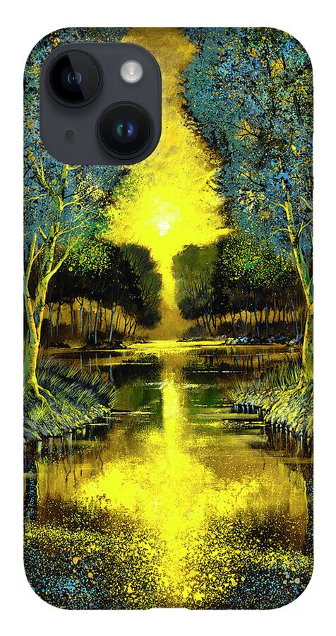 Ford Smith iPhone 14 Case featuring the painting Kindred Spirits by Ford Smith