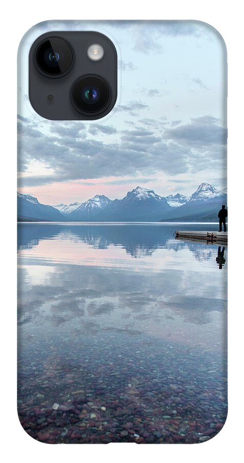 National Park iPhone Case featuring the photograph Lake McDonald by Steven Keys