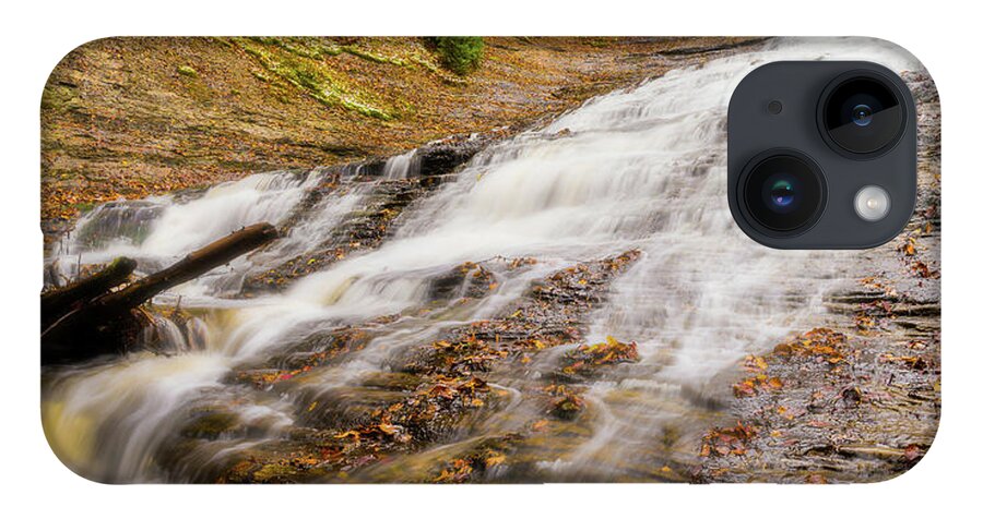 Laughing iPhone Case featuring the photograph Laughing Whitefish Falls by Owen Weber