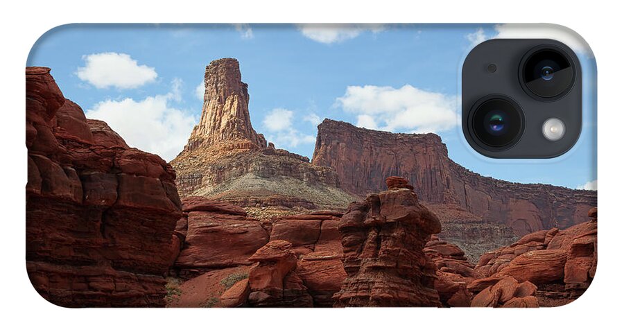 Canyonlands iPhone 14 Case featuring the photograph Let the Chips Fall by Jim Garrison