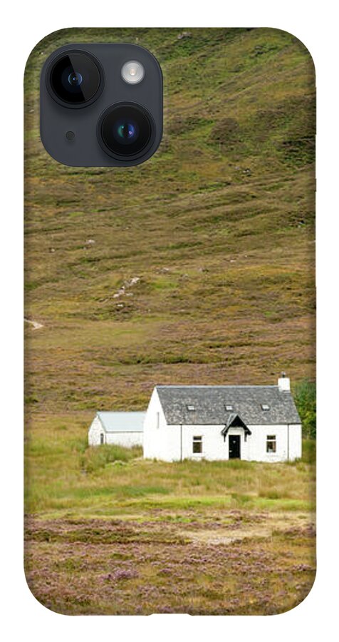 Guesthouse iPhone 14 Case featuring the photograph Lonely House in Scotland by Michalakis Ppalis
