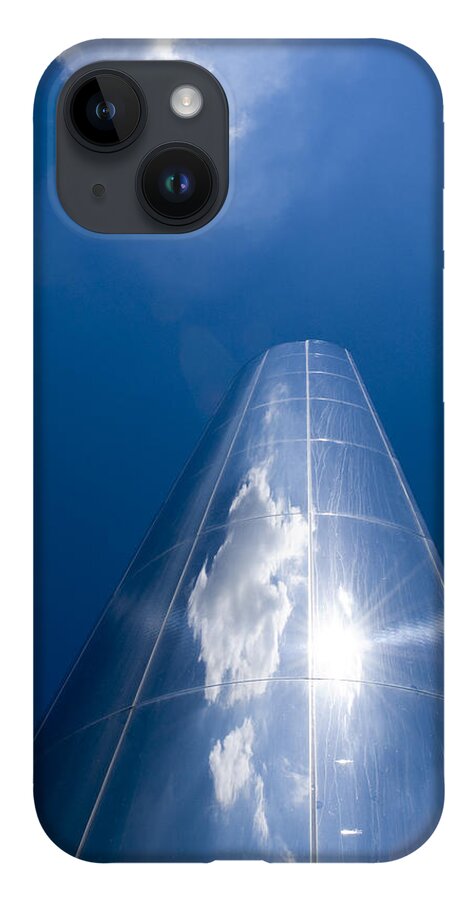 21st Century iPhone 14 Case featuring the photograph Looking Up by Skankster