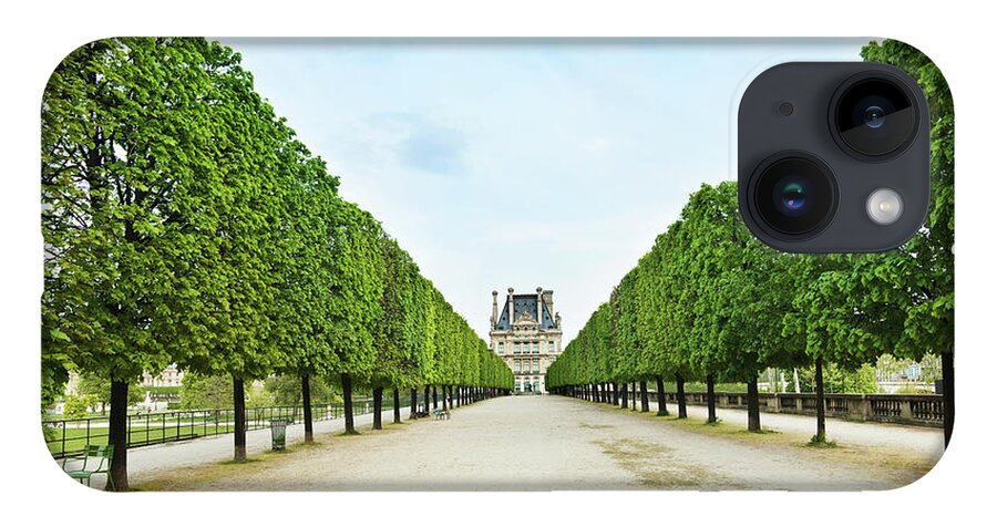 Scenics iPhone Case featuring the photograph Louvre In Paris by Nikada