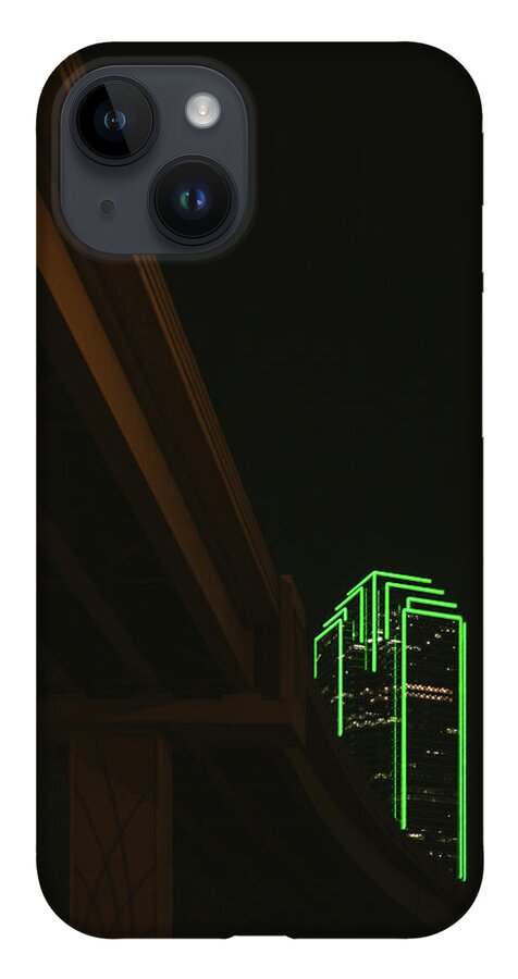 City iPhone Case featuring the photograph Lux Noir by Peter Hull