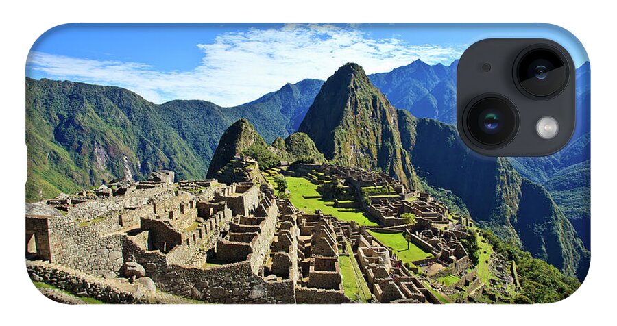 Steps iPhone 14 Case featuring the photograph Machu Picchu by Kelly Cheng Travel Photography