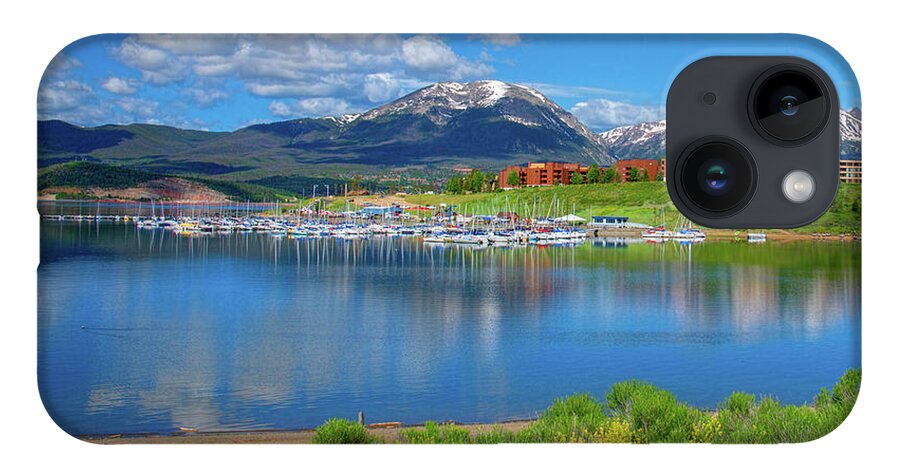 Colorado iPhone 14 Case featuring the photograph Marina at lake Dillon by Tim Kathka