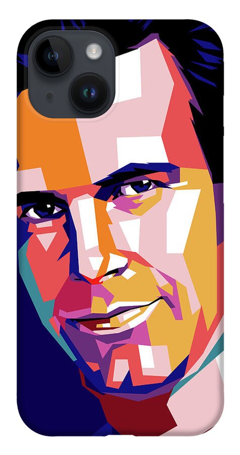 Maximilian iPhone 14 Case featuring the digital art Maximilian Schell by Movie World Posters