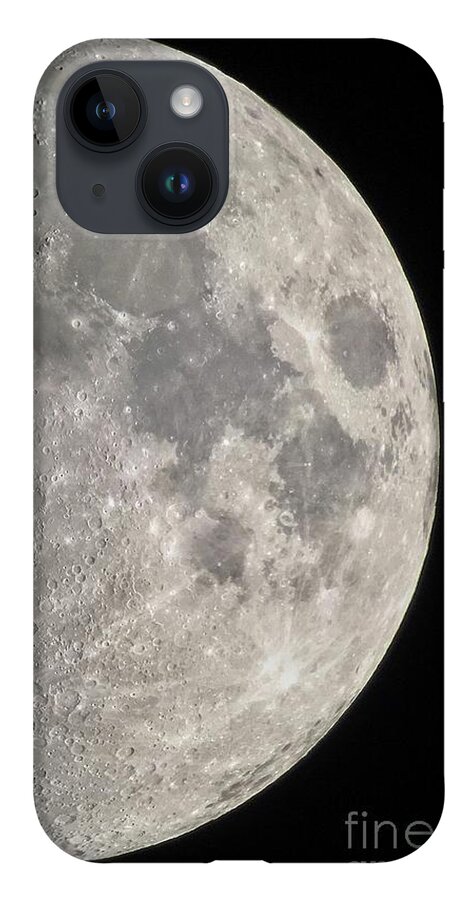 Moon iPhone 14 Case featuring the photograph Moon by James Guilford