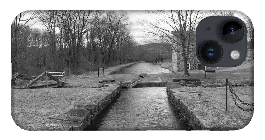 Waterloo Village iPhone 14 Case featuring the photograph Morris Canal and Lock - Waterloo Village by Christopher Lotito