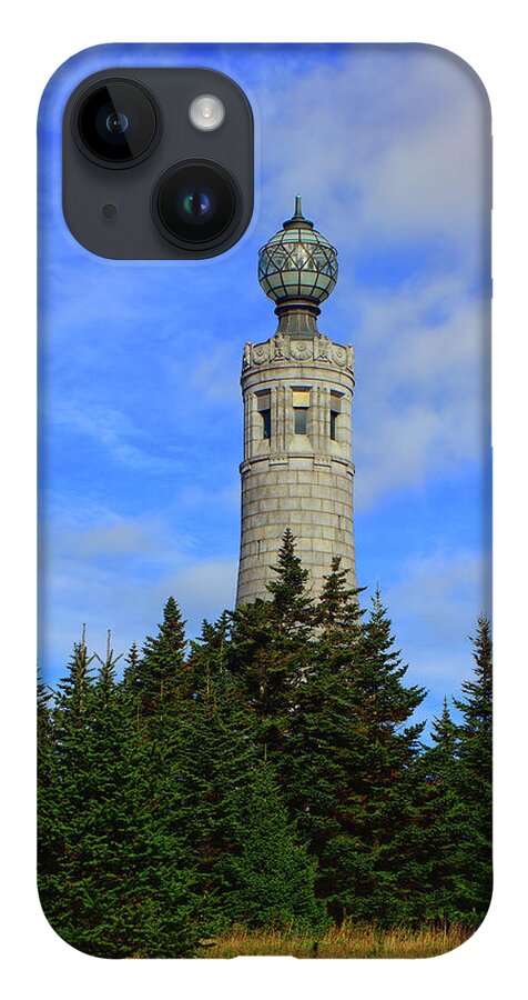 Mount Greylock Tower From Bascom Lodge iPhone 14 Case featuring the photograph Mount Greylock Tower from Bascom Lodge by Raymond Salani III