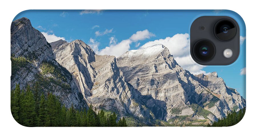 Kananaskis Country iPhone 14 Case featuring the photograph Mount Kidd in Alberta Canada by Tim Kathka