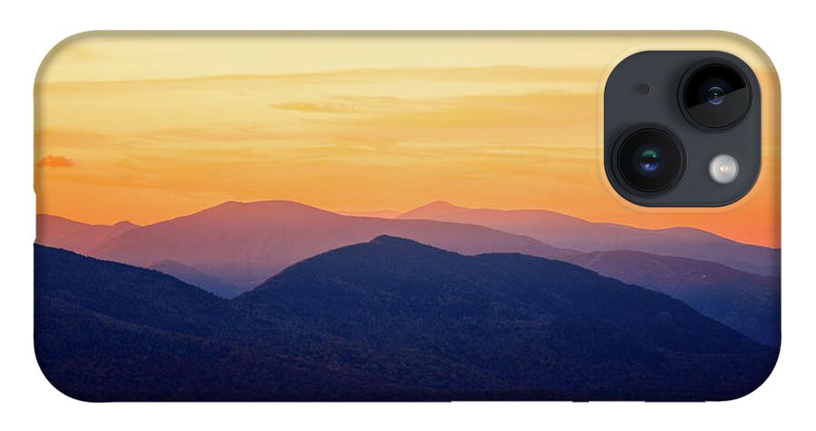 Autumn iPhone Case featuring the photograph Mountain Light And Silhouette by Jeff Sinon