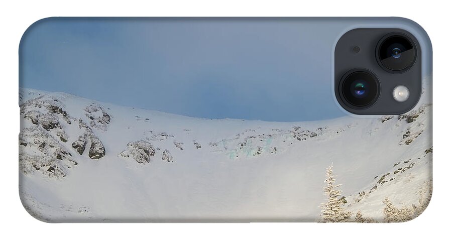 Tuckerman Ravine iPhone 14 Case featuring the photograph Mountain Light, Tuckerman Ravine by Jeff Sinon