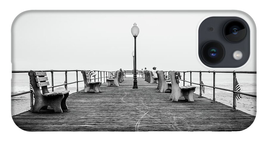 Beach iPhone 14 Case featuring the photograph Ocean Grove Pier 1 by Steve Stanger