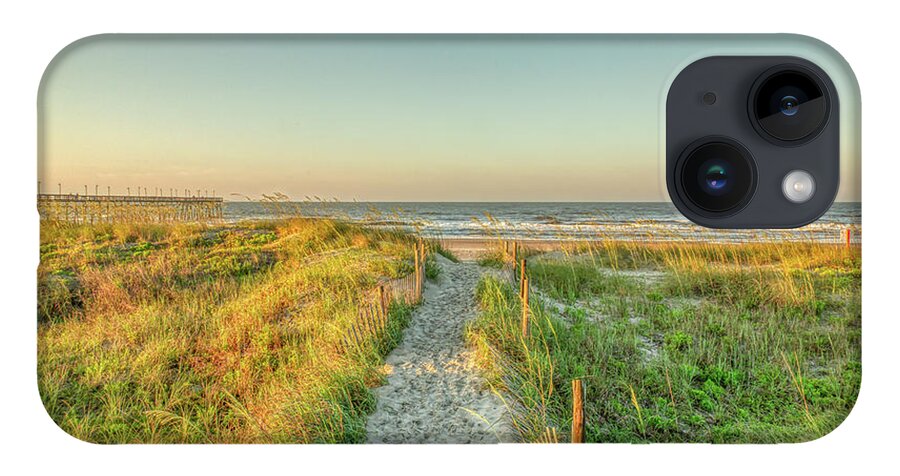 Photographs iPhone 14 Case featuring the photograph Ocean Isle Beach Sunrise by Donna Twiford