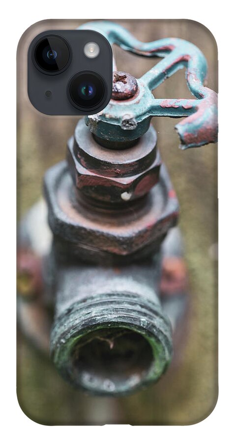 Spout iPhone 14 Case featuring the photograph Macro Photography - Gardening by Amelia Pearn