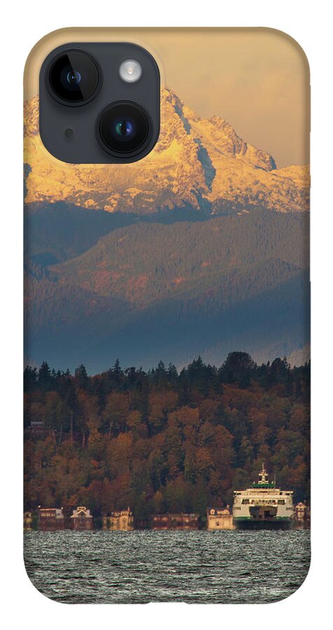 Sunrise iPhone 14 Case featuring the photograph Olympic Sunrise by Briand Sanderson