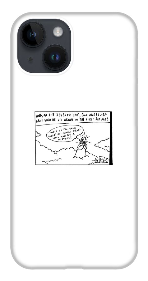 On The Seventh Day iPhone 14 Case