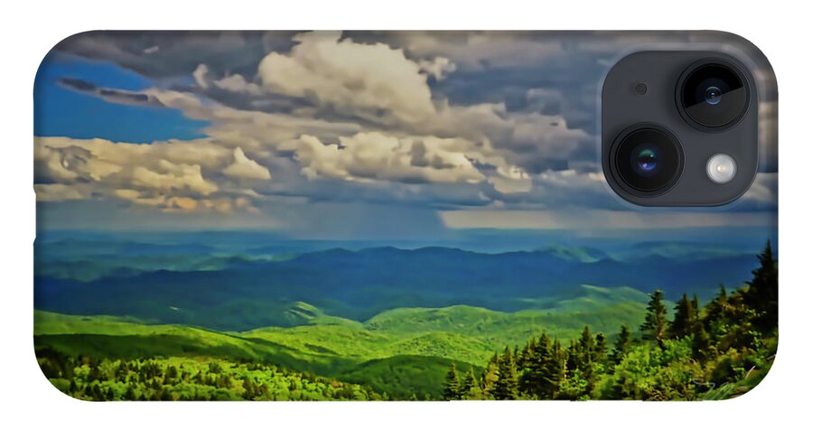 Blue Ridge Parkway iPhone Case featuring the photograph Parkway View by Meta Gatschenberger