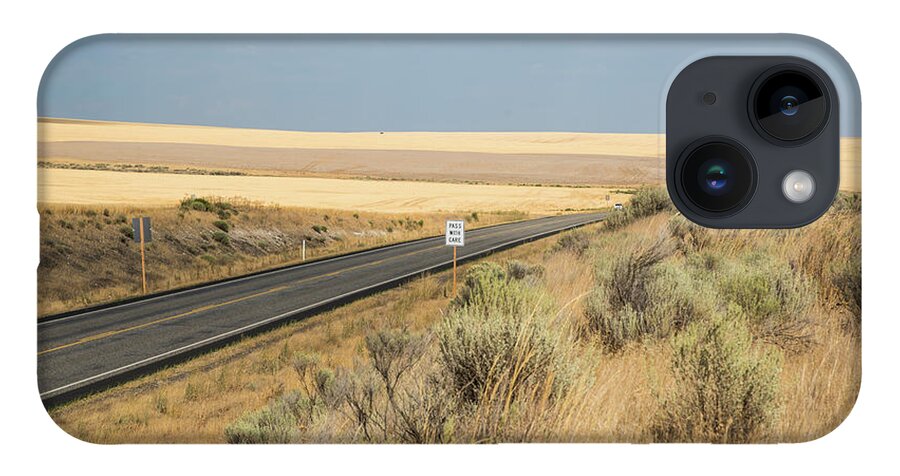 Pass With Care iPhone 14 Case featuring the photograph Pass With Care by Tom Cochran