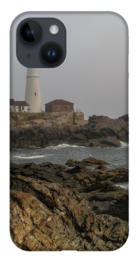 Portland iPhone 14 Case featuring the photograph Portland Head Light by Tim Kathka
