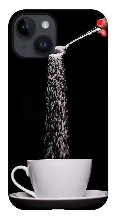 Sugar iPhone 14 Case featuring the photograph Pouring Sugar by Stock colors