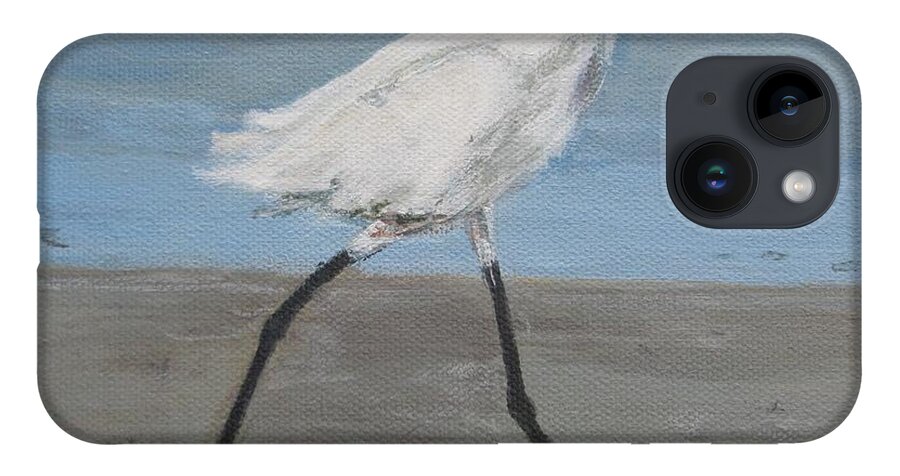 Painting iPhone 14 Case featuring the painting Prancer by Paula Pagliughi