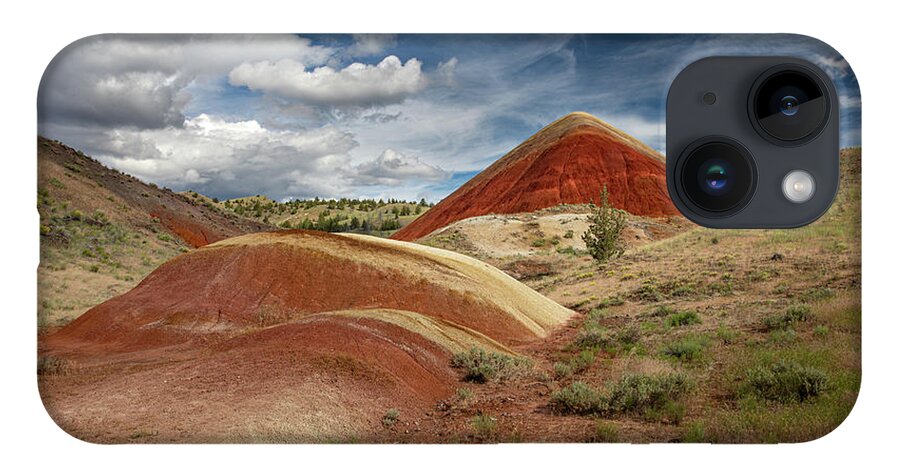 High Desert iPhone 14 Case featuring the photograph Red Hill by Greg Waddell