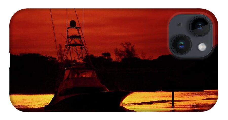 Jupiter iPhone 14 Case featuring the photograph Red Sky by Steve DaPonte
