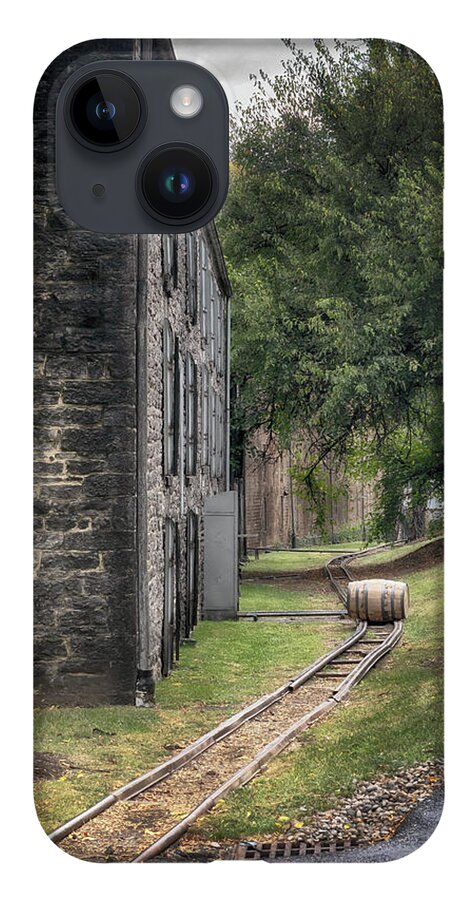 Woodford Reserve iPhone 14 Case featuring the photograph Rolling on Down the Line by Susan Rissi Tregoning