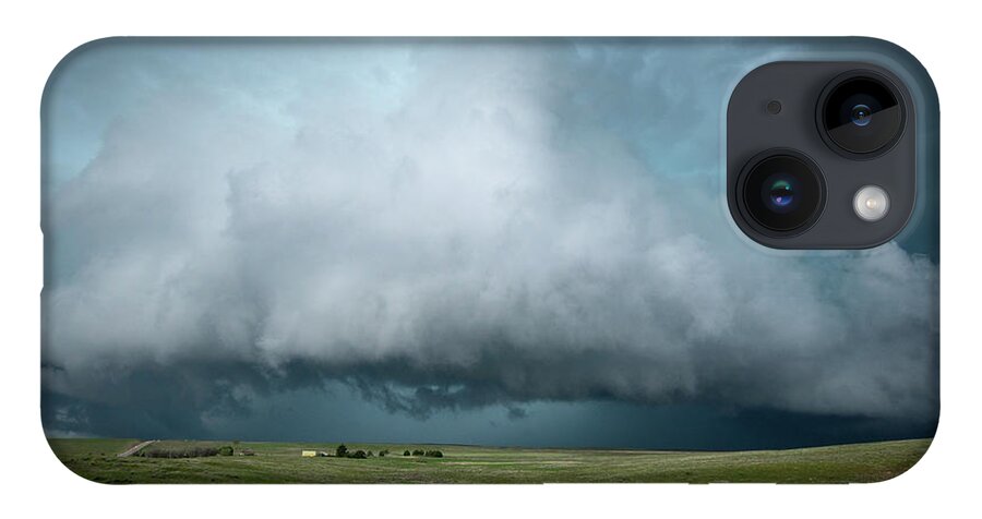 Storm iPhone 14 Case featuring the photograph Rolling Storm by Wesley Aston