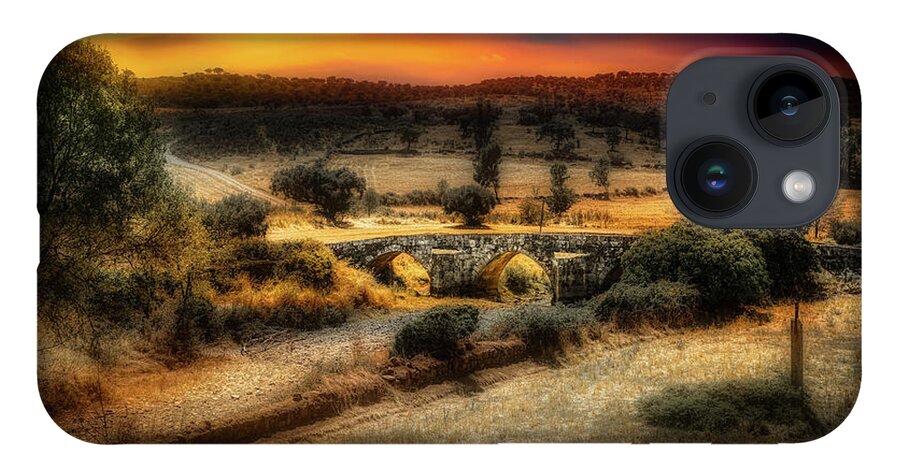 Roman iPhone Case featuring the photograph Roman Bridge Idanha-a-Velha by Micah Offman