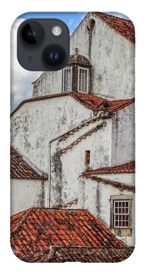 Obidos iPhone 14 Case featuring the photograph Rooftops of Obidos by David Letts